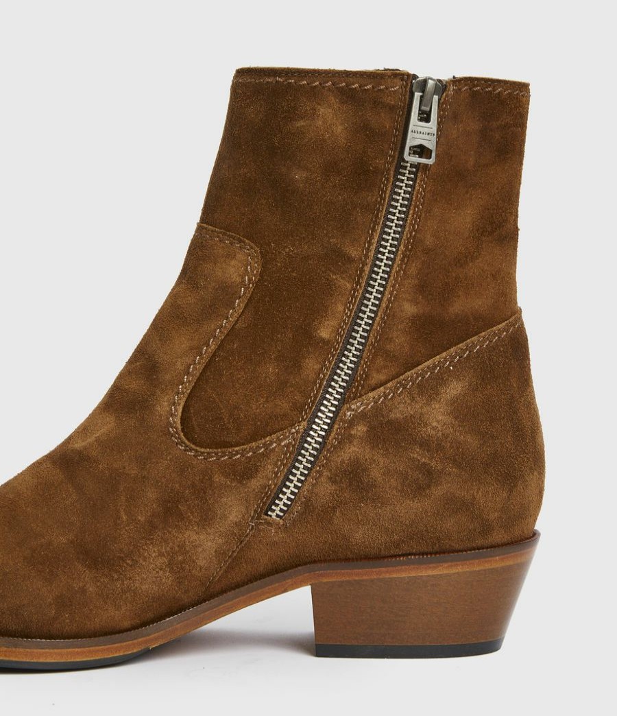 Men'S * | Shop Allsaints Ridge Suede Boots