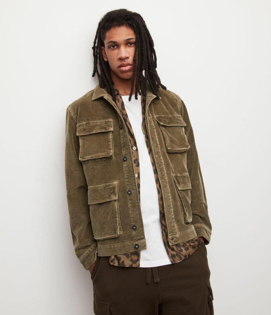 Men'S * | Shop Allsaints Howichi Corduroy Jacket