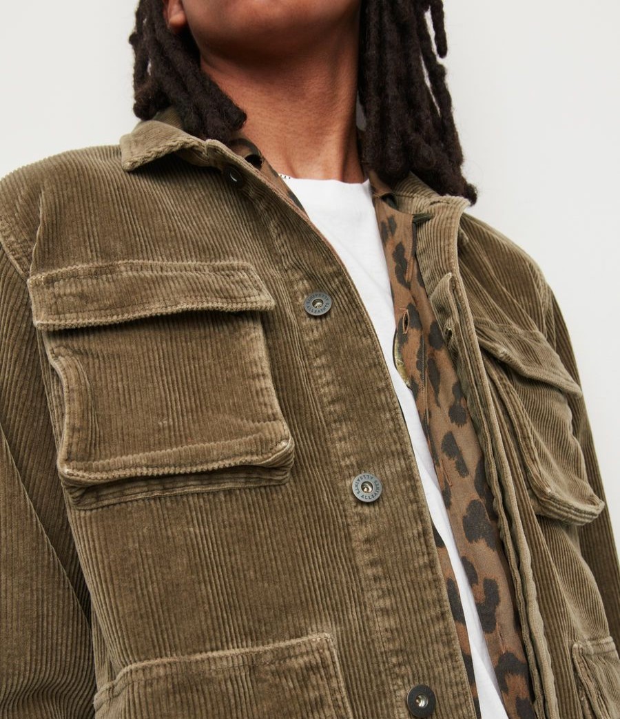 Men'S * | Shop Allsaints Howichi Corduroy Jacket