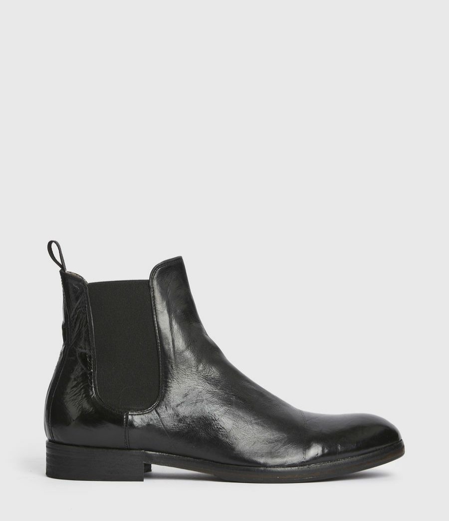 Men'S * | Shop Allsaints Jesiah Leather Boots