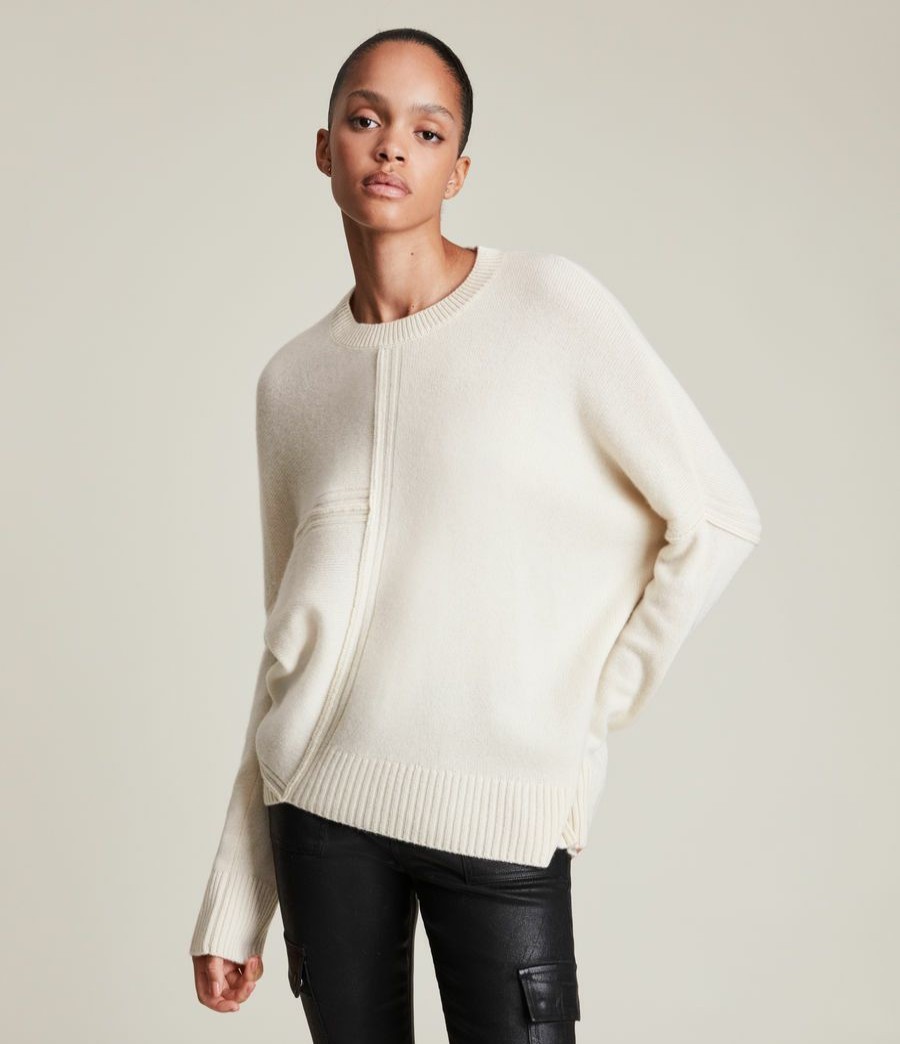 Women'S * | Allsaints Sale Lock Cashmere Blend Jumper