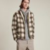 Men'S * | Shop Allsaints Eastfork Sherpa Lined Jacket