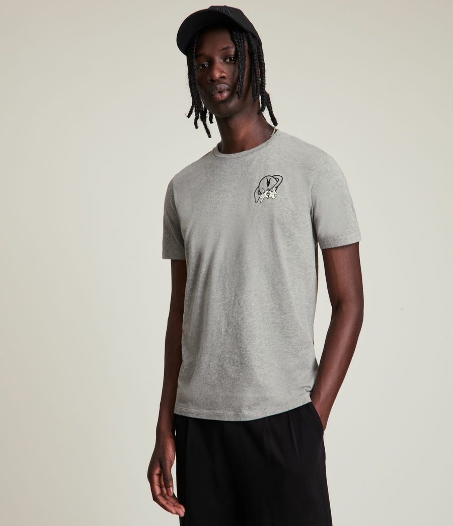 Men'S * | Shop Allsaints Saturnal Crew T-Shirt