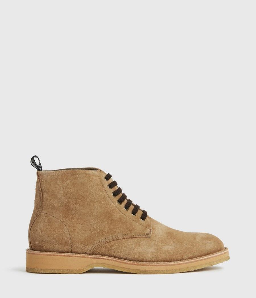 Men'S * | Shop Allsaints Mathias Suede Boots