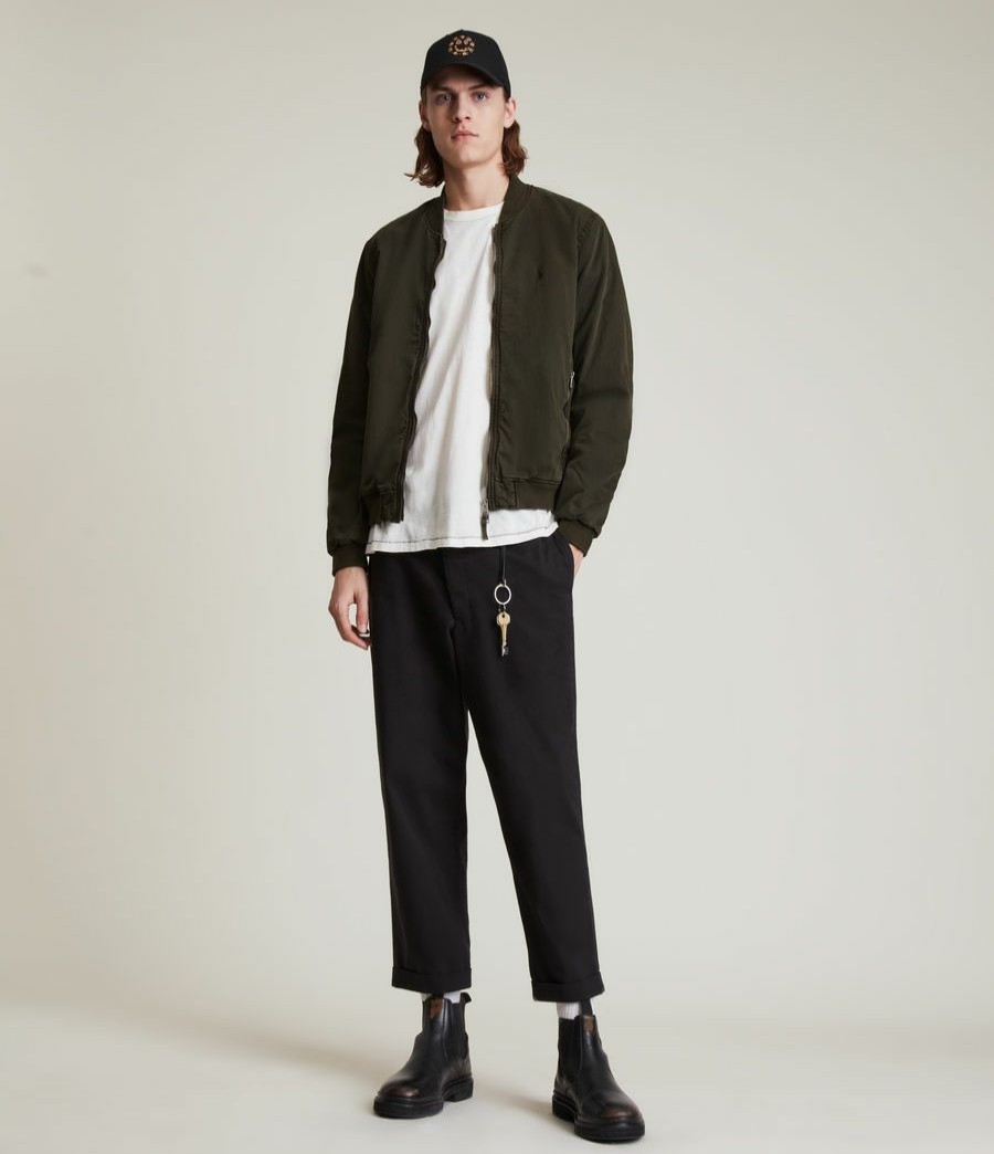 Men'S * | Shop Allsaints Lows Bomber Jacket