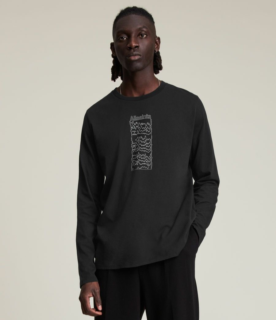 Men'S * | Shop Allsaints Freeq Long Sleeve T-Shirt