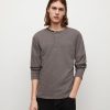 Men'S * | Shop Allsaints Figure Long Sleeve Henley