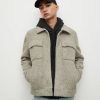 Men'S * | Shop Allsaints Asama Sherpa Jacket