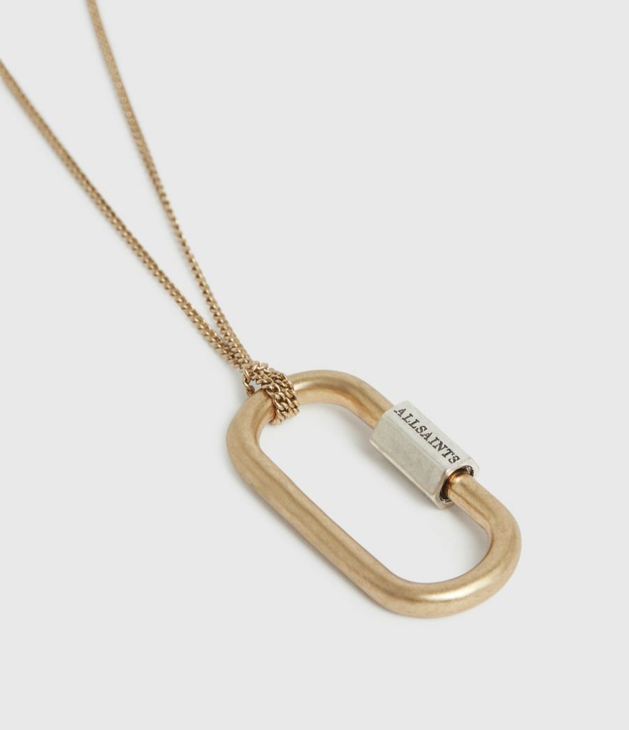 Women'S * | Shop Allsaints Oro Gold-Tone Necklace