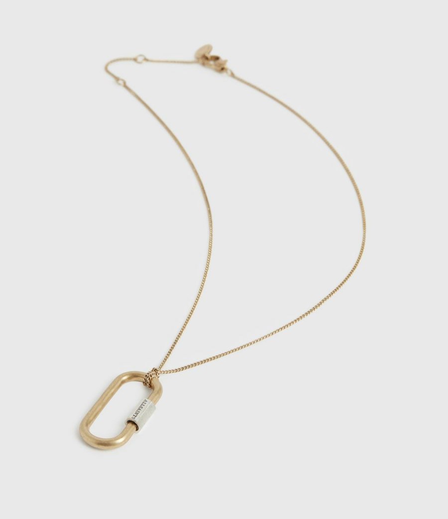 Women'S * | Shop Allsaints Oro Gold-Tone Necklace