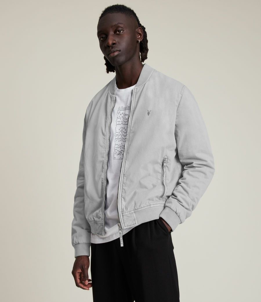 Men'S * | Shop Allsaints Lows Bomber Jacket