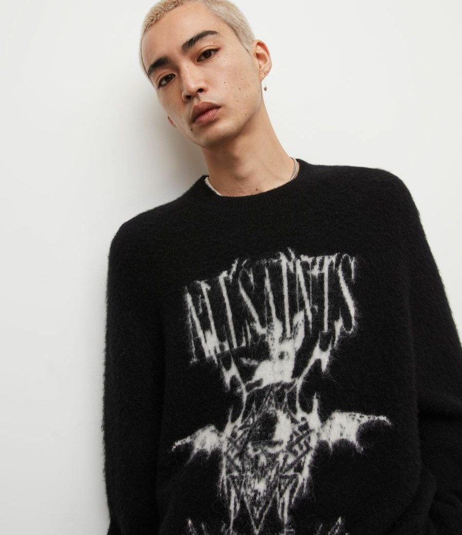 Men'S * | Shop Allsaints Meta Crew Jumper