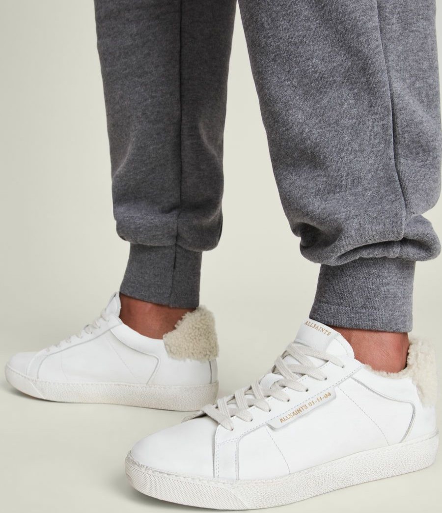 Women'S * | Shop Allsaints Sheer Shearling Trainers