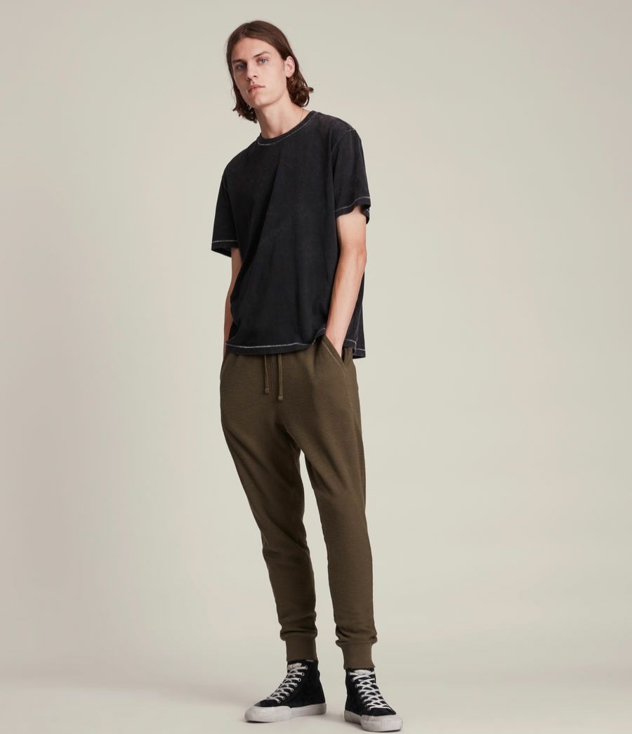 Men'S * | Shop Allsaints Muse Cuffed Slim Sweatpants