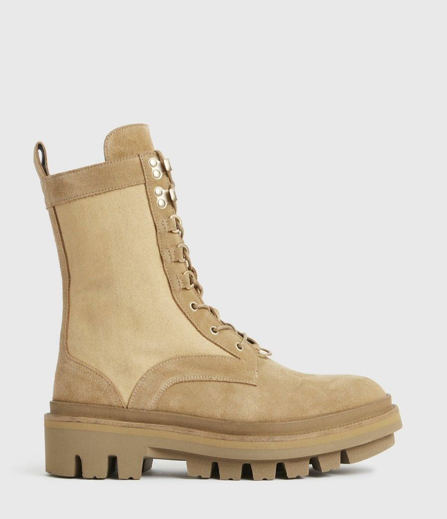 Women'S * | Shop Allsaints Beth Suede Boots