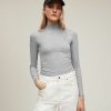 Women'S * | Allsaints Sale Francesco Rina Roll Neck T-Shirt