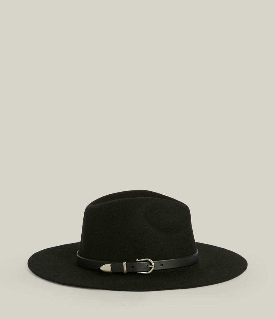 Women'S * | Shop Allsaints Matilda Wool Fedora