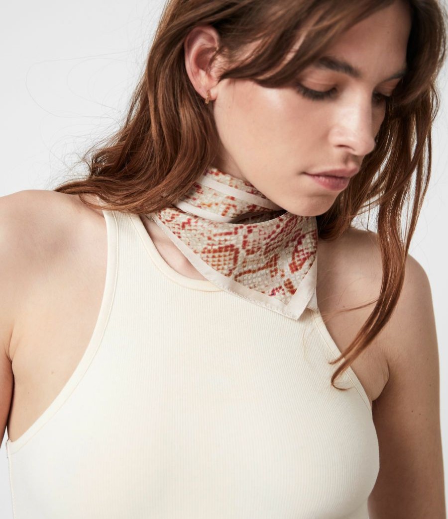 Women'S * | Shop Allsaints Vernus Silk Bandana