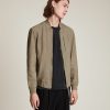 Men'S * | Shop Allsaints Stones Nubuck Bomber Jacket