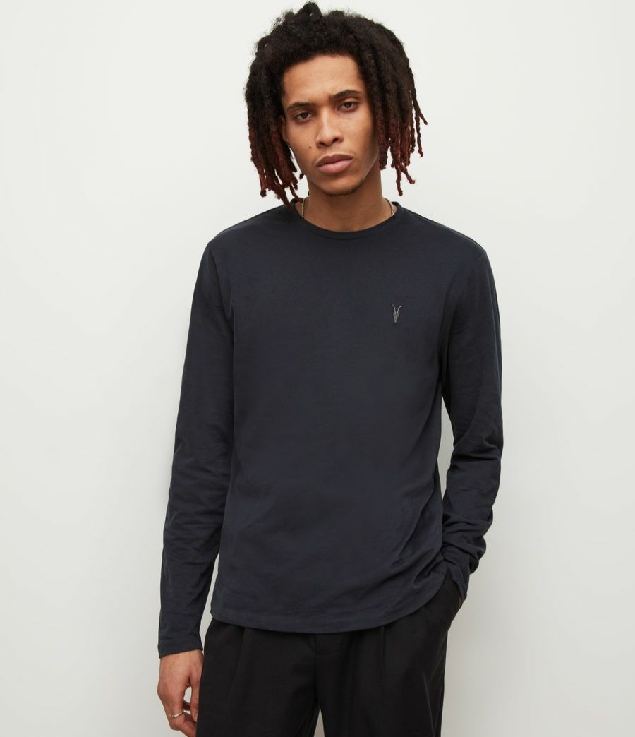 Men'S * | Shop Allsaints Brace Long Sleeve T-Shirt