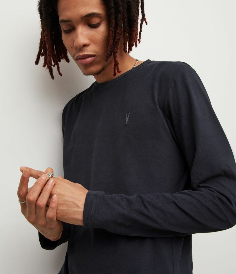 Men'S * | Shop Allsaints Brace Long Sleeve T-Shirt