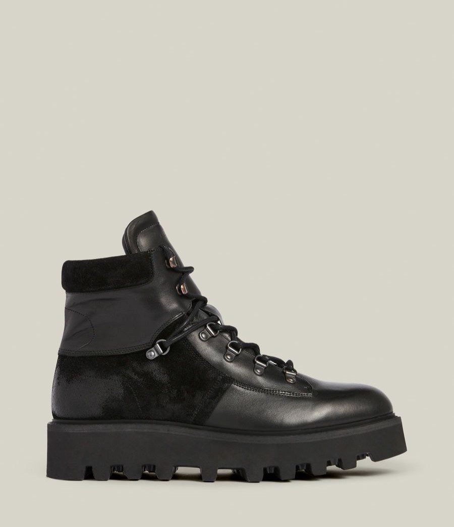 Men'S * | Shop Allsaints Kai Leather Boots