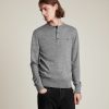 Men'S * | Shop Allsaints Mode Merino Henley