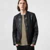 Men'S * | Shop Allsaints Monix Leather Jacket