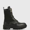 Women'S * | Shop Allsaints Beth Leather Boots