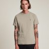 Men'S * | Shop Allsaints Brace Contrast Crew T-Shirt