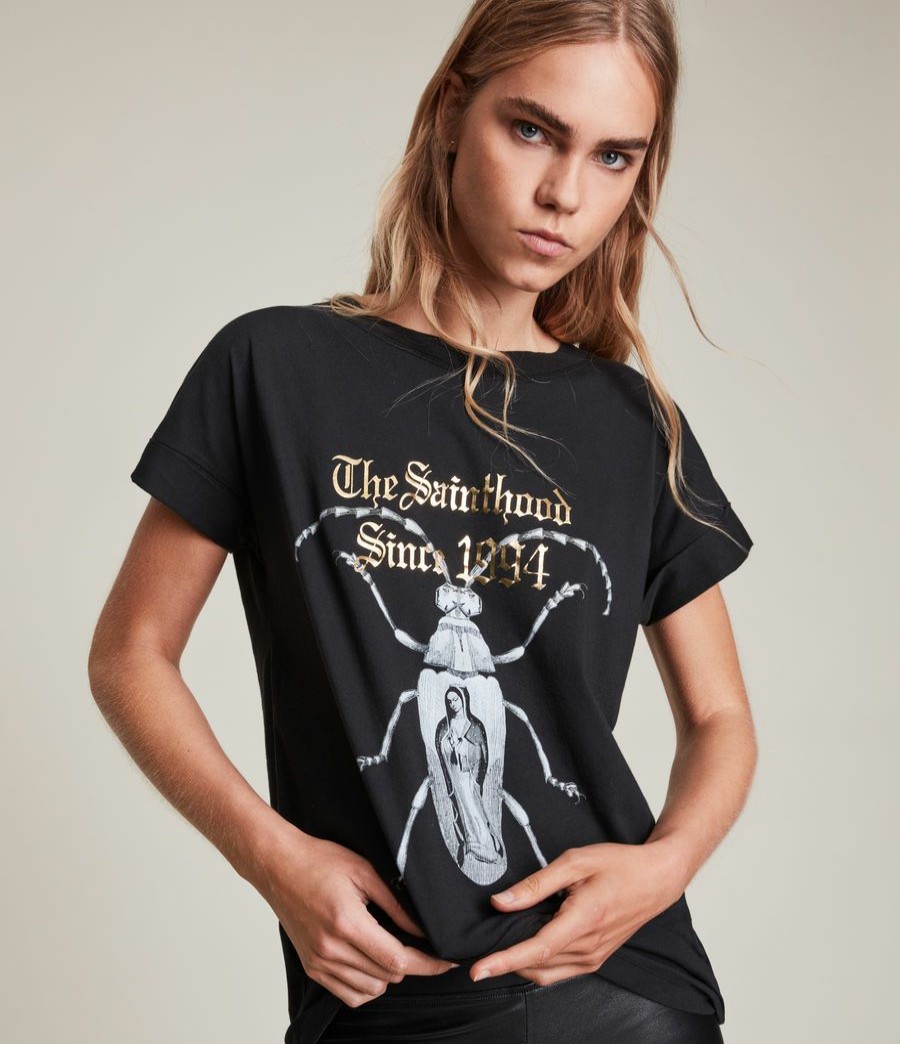 Women'S * | Allsaints Sale Chasma Imogen Boy T-Shirt