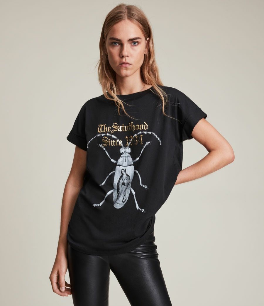 Women'S * | Allsaints Sale Chasma Imogen Boy T-Shirt