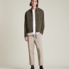 Men'S * | Shop Allsaints Crate Cropped Straight Trousers