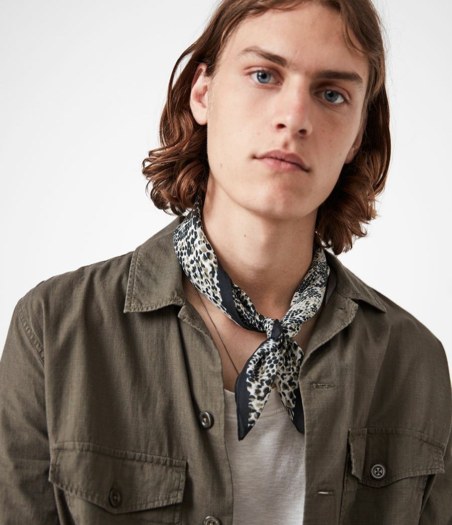 Men'S * | Shop Allsaints Reptilia Bandana