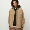 Men'S * | Shop Allsaints Ashi Sherpa Lined Corduroy Overshirt