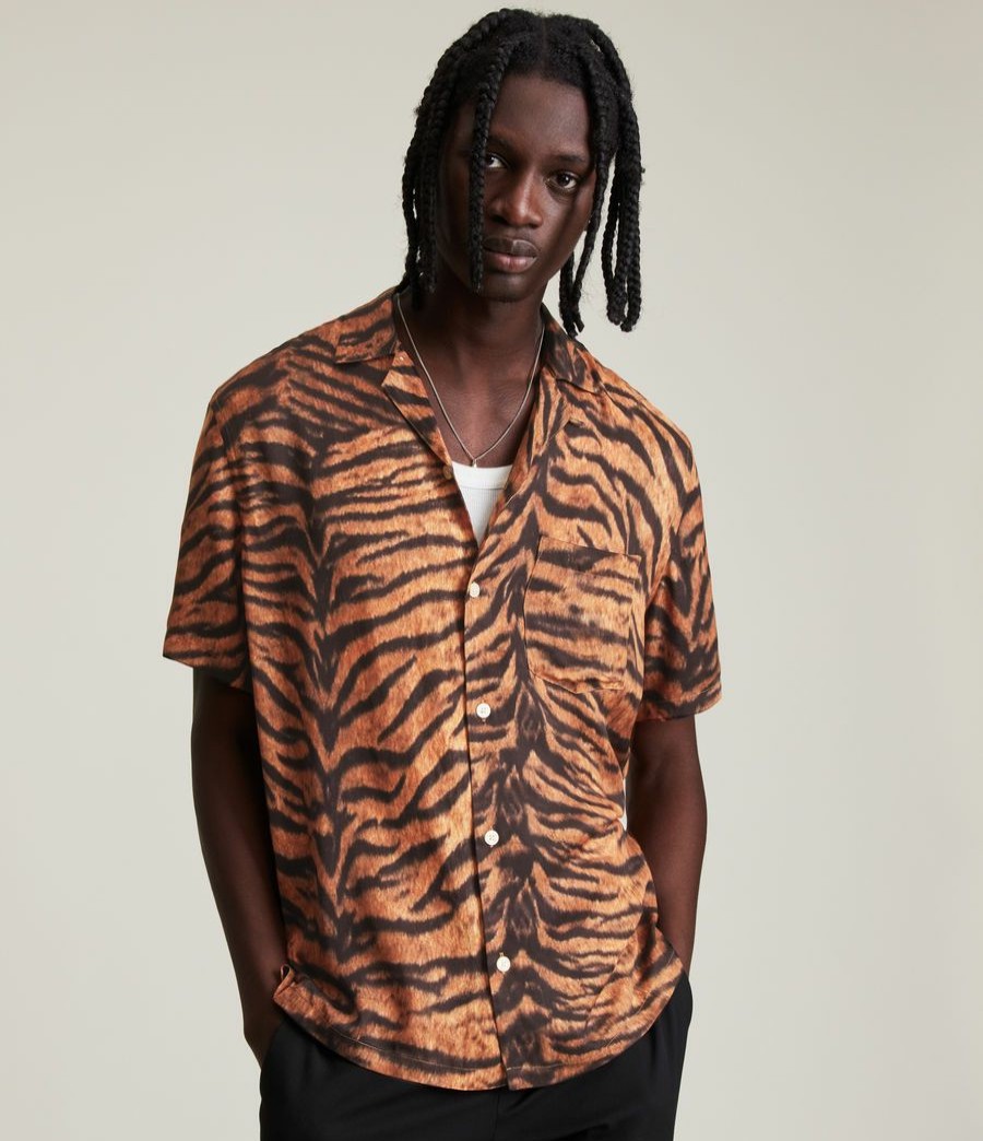 Men'S * | Shop Allsaints Tigera Shirt