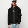 Men'S * | Shop Allsaints Izaka Leather Bomber Jacket