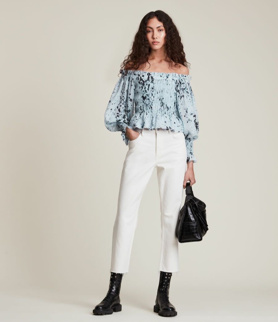 Women'S * | Allsaints Sale Lara Portland Top