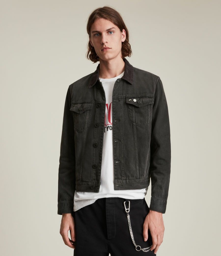 Men'S * | Shop Allsaints Ormside Denim Jacket