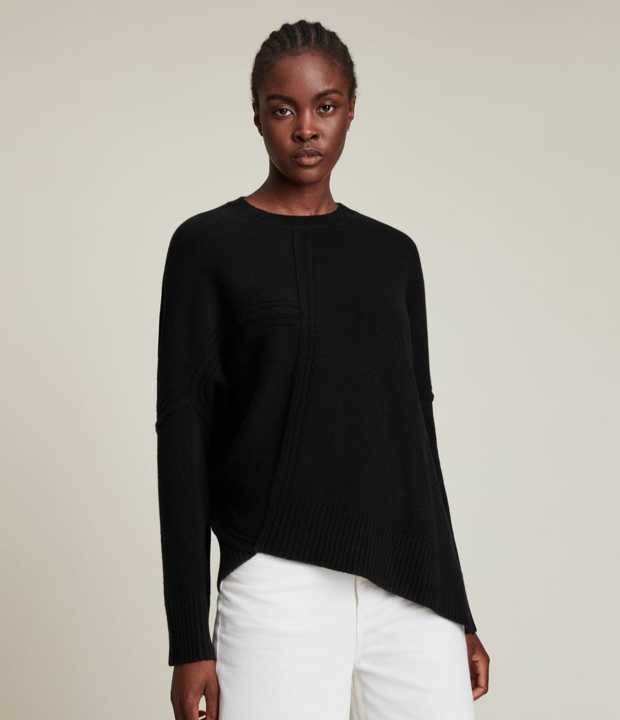 Women'S * | Allsaints Sale Lock Cashmere Jumper