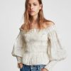 Women'S * | Allsaints Sale Lara Dover Silk Blend Top