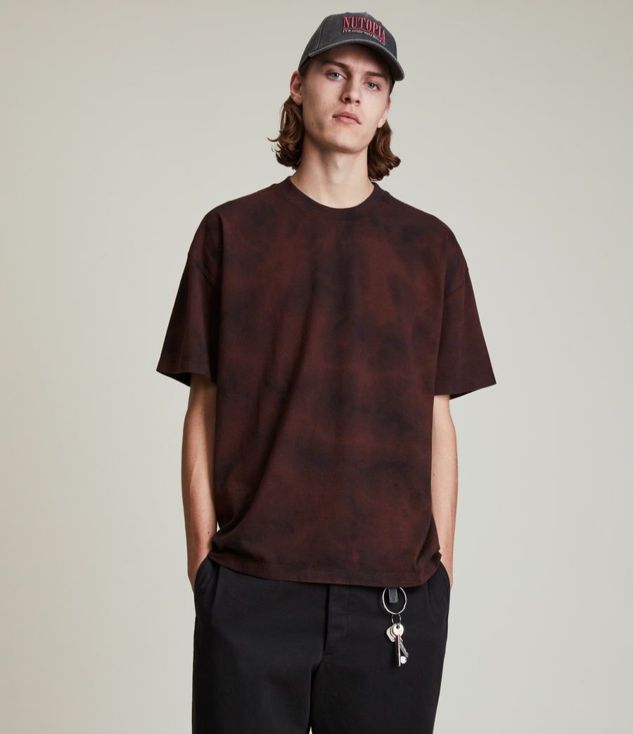 Men'S * | Shop Allsaints Hagen Organic Cotton Crew T-Shirt