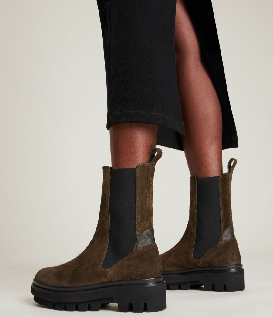 Women'S * | Shop Allsaints Bille Suede Boots