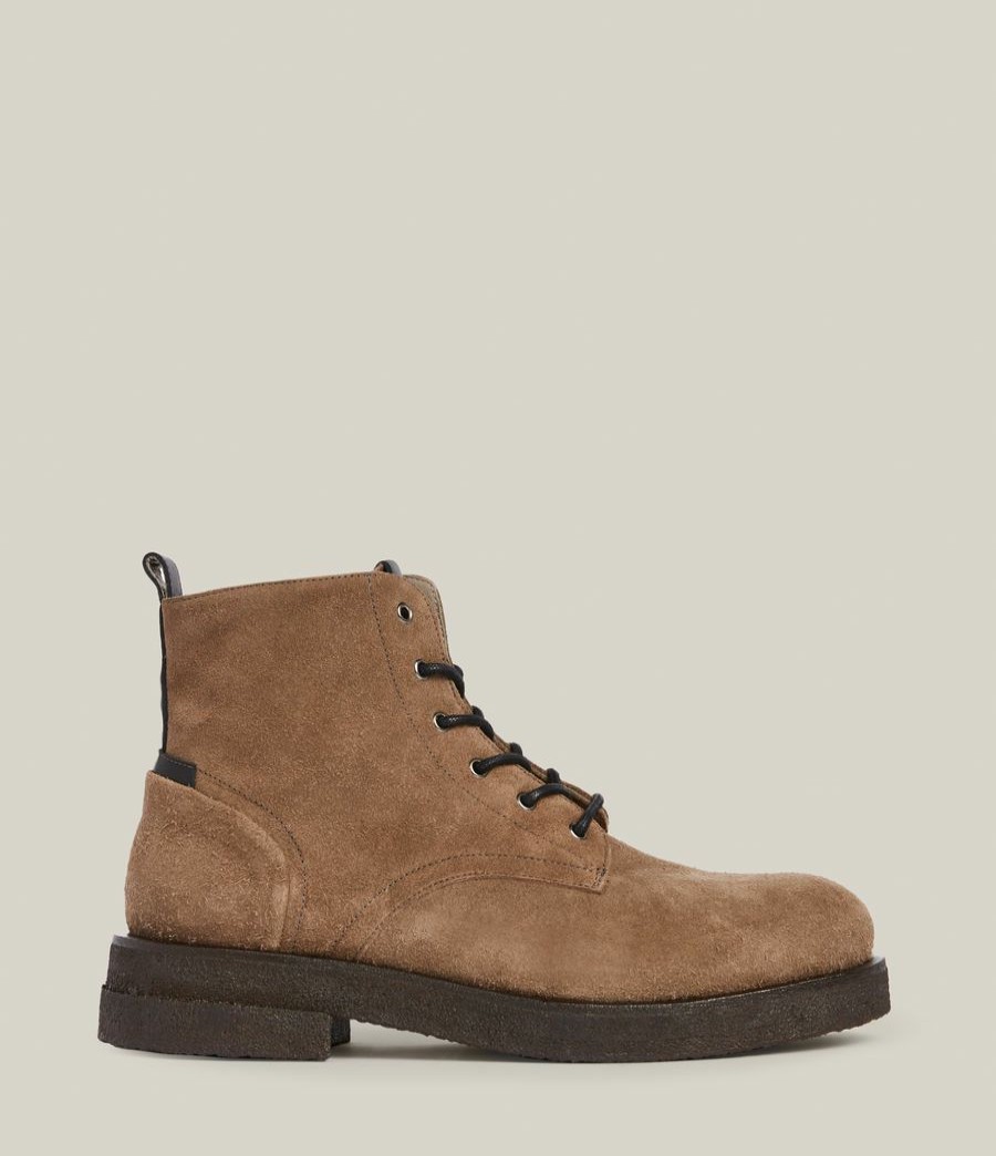 Men'S * | Shop Allsaints Kerouac Suede Boots