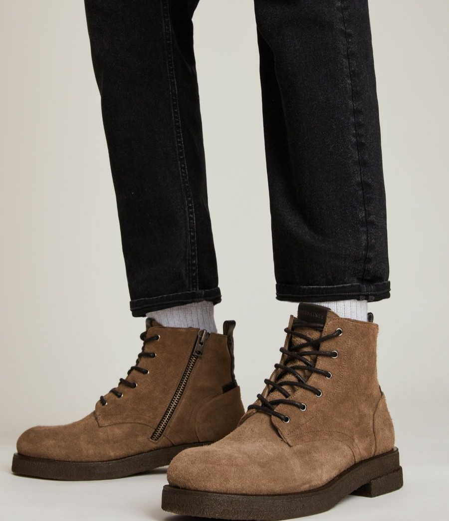 Men'S * | Shop Allsaints Kerouac Suede Boots