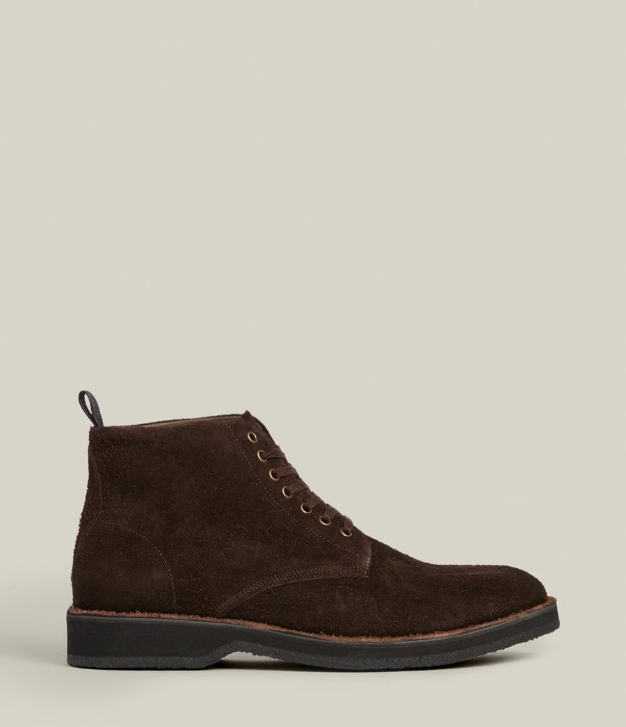 Men'S * | Shop Allsaints Mathias Suede Boots