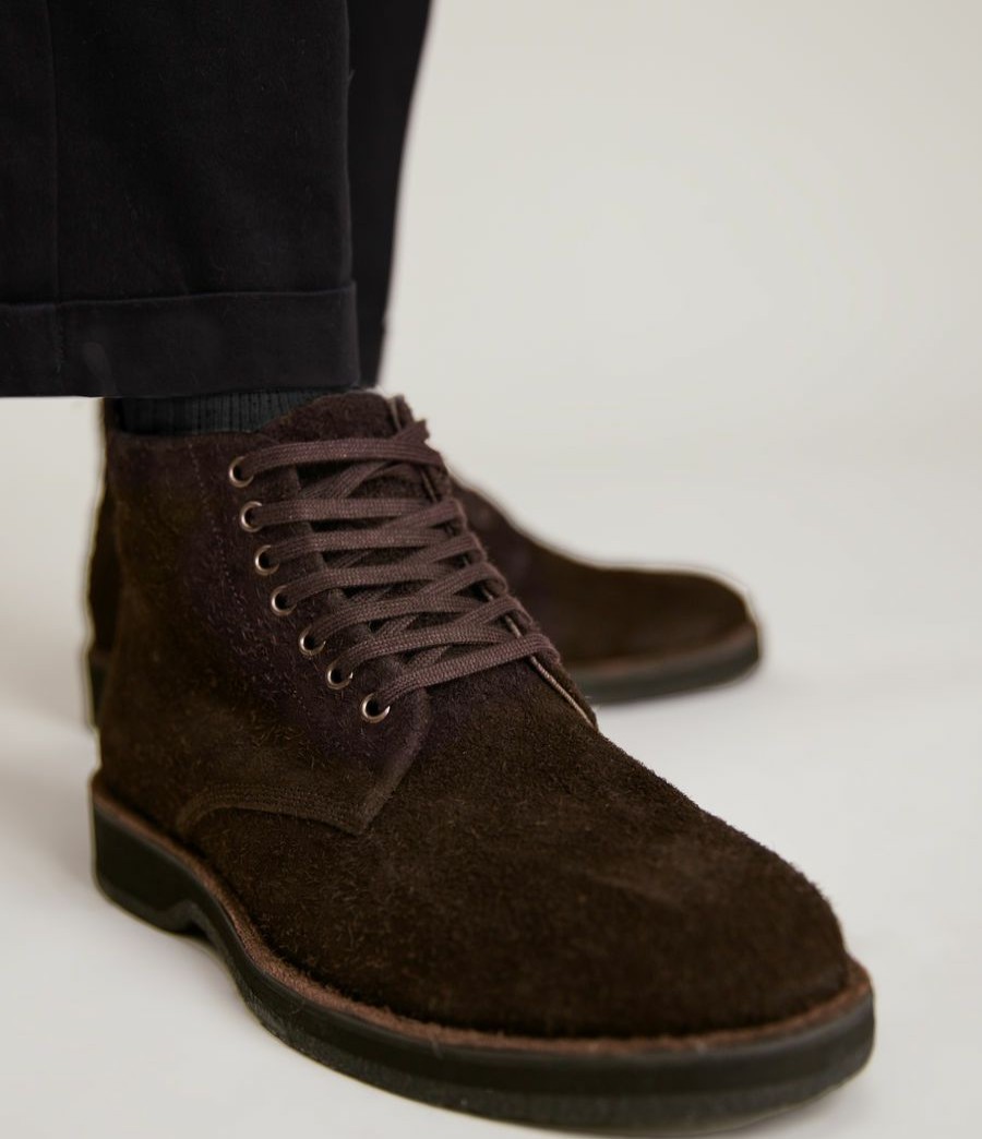 Men'S * | Shop Allsaints Mathias Suede Boots