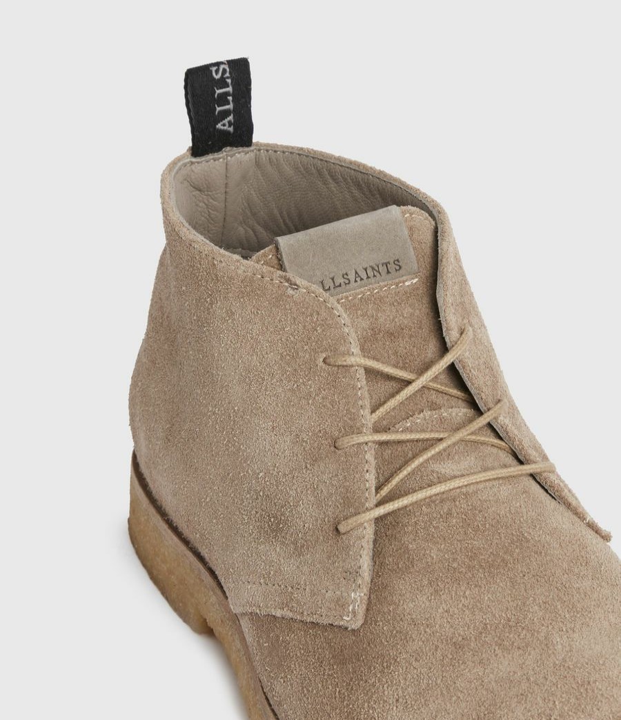 Men'S * | Shop Allsaints Luke Suede Boots