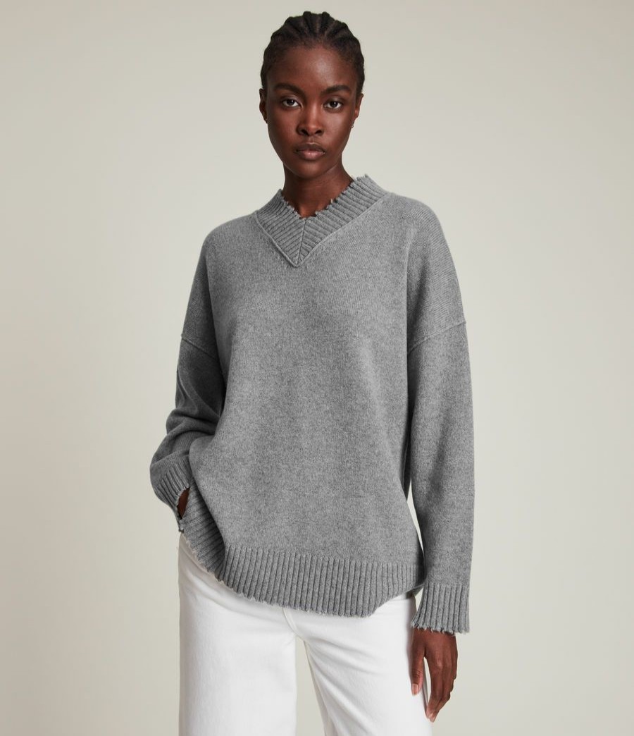 Women'S * | Allsaints Sale Jax Cashmere Jumper