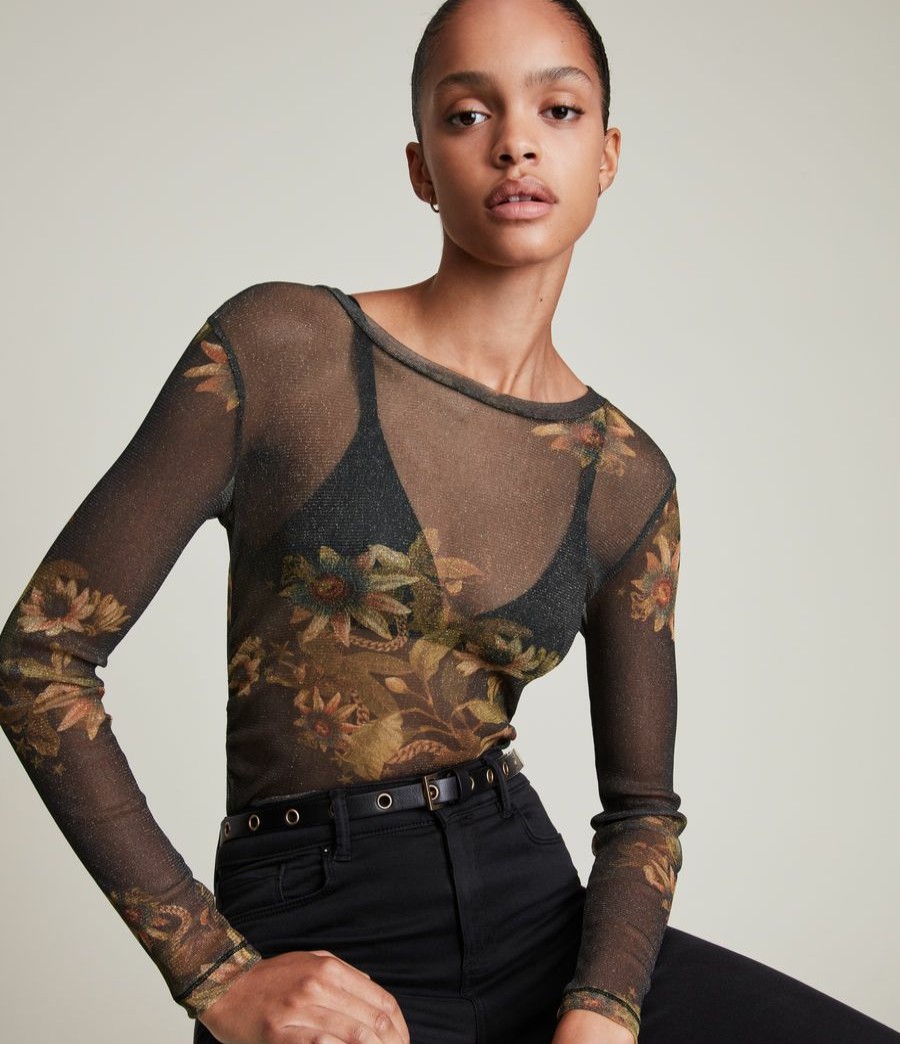 Women'S * | Allsaints Sale Avifauna Francesco T-Shirt